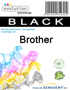 komp. zu brother LC-123 black