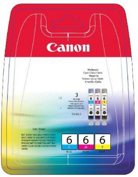 Multipack Tinte CANON BCI6C/M/Y farbig