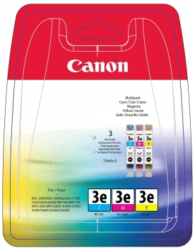 Multipack Tinte CANON BCI3C/M/Y farbig