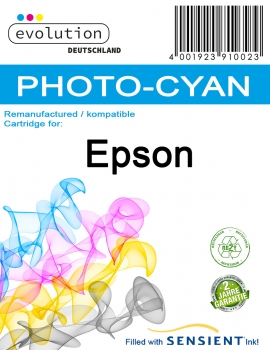 komp. zu Epson T0485 Photo-Cyan