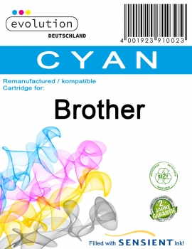 komp. zu Brother LC900 Cyan