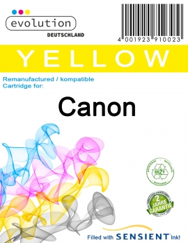 komp. zu Canon CLI-526Y yellow