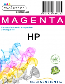 Tinte komp. für HP No72 Magenta