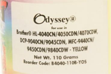 Odyssey® 110g Toner Brother® TN-130-135, HL-4040 HL-4050 HL-4070 4.000 S. Yellow