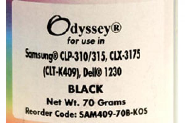 Odyssey® 70g Toner Samsung® CLP-310, CLP-315, CLX-3170, CLX-3175 Black
