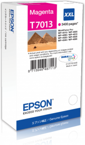 Tinte EPSON WP4000/4500 XXL magenta