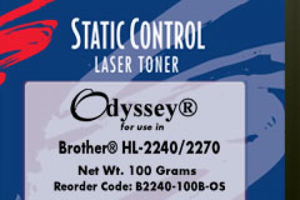 Odyssey® 100g Toner Brother® TN 2010, TN-2210, TN-2220 2.600 Seiten Black