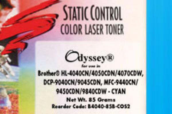 Odyssey® 85g Toner Brother® TN-130, TN-135, HL-4040, HL-4050, HL-4070 Cyan